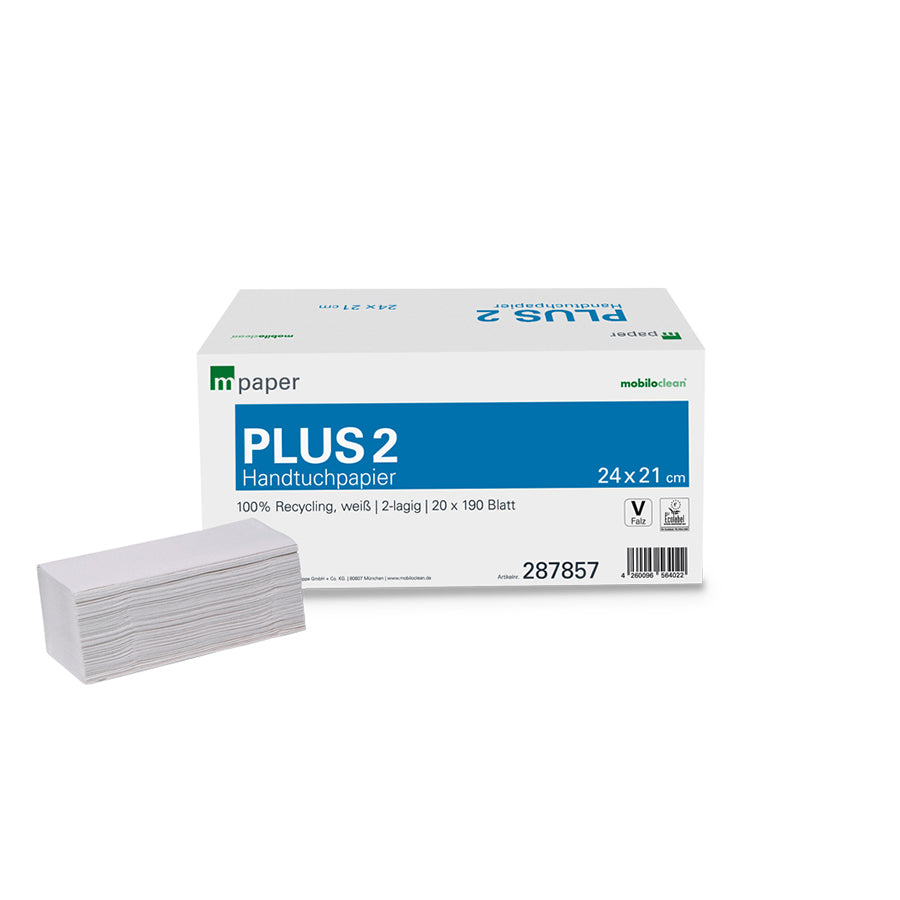 PapierHandtücher - MC Plus² - 2lg. - 3800Bl.